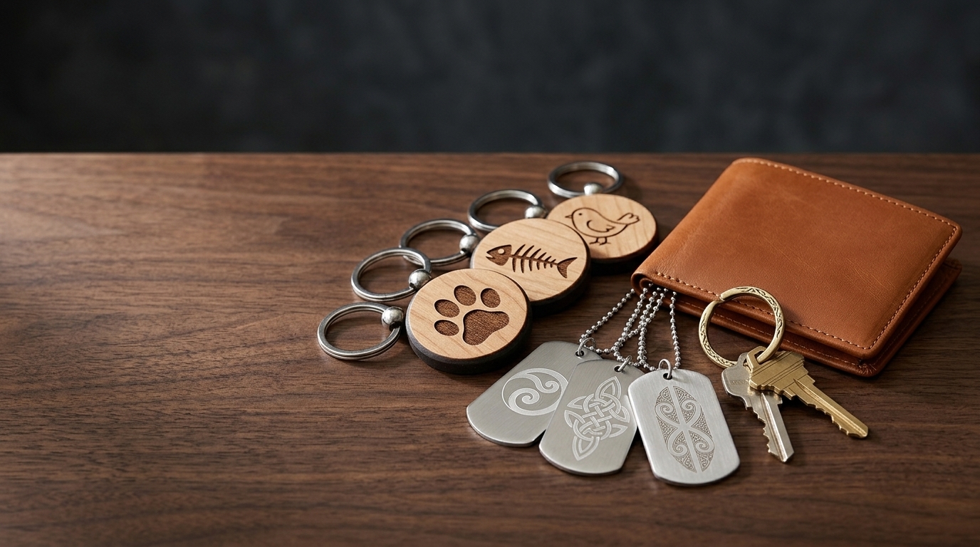 Keychains & Dog Tags
